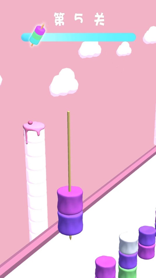 #2. 开心串串串-棉花糖串串 (iOS) 由: 谦达 黄