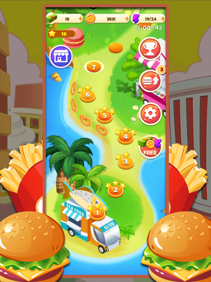 Fast Food Express Mania