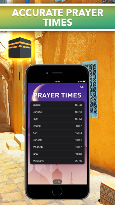 Qibla & Prayer Times 2024のおすすめ画像3
