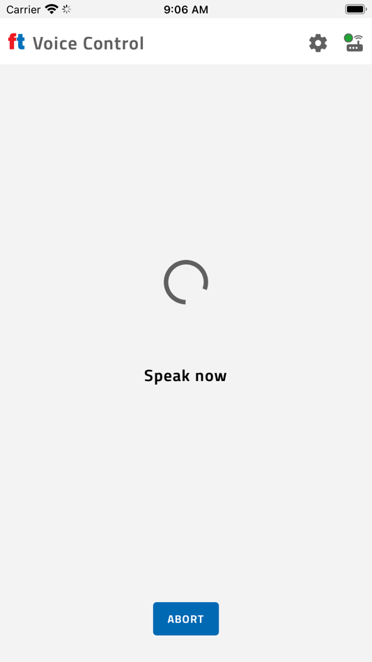 #3. Voice Control fischertechnik (iOS) 由: fischertechnik