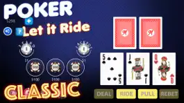 Game screenshot Let it Ride Poker Classic mod apk