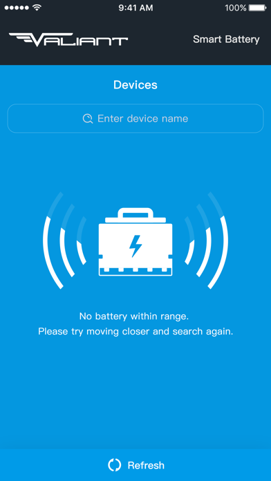 Valiant Battery Screenshot