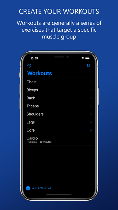 Screenshot #3 pour GymRat Fitness
