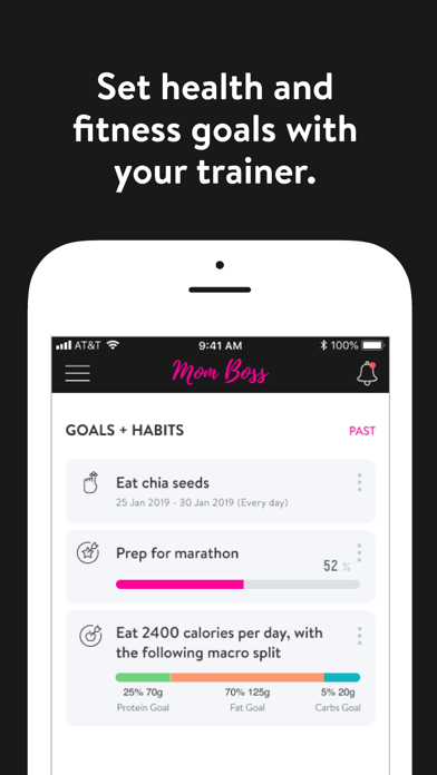 Mom Boss Workout App Screenshot