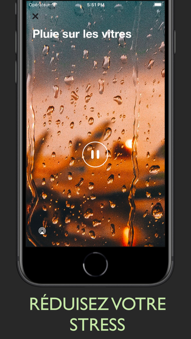 Screenshot #2 pour Son de la Pluie: Relax, Dormir
