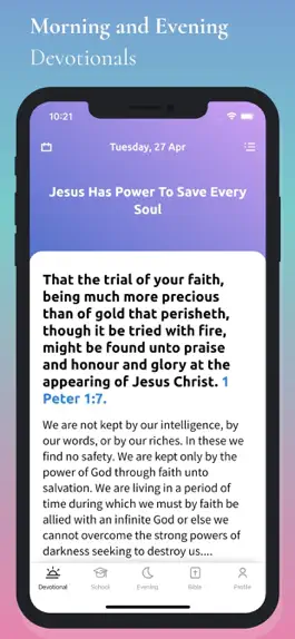 Game screenshot Adventist Devotional  Readings apk