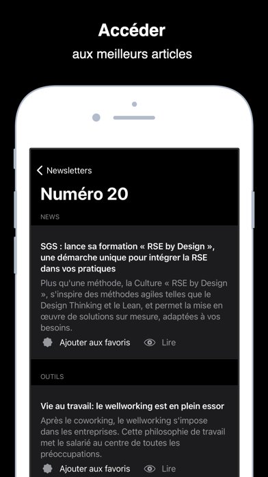 Screenshot #3 pour Qualiveille - la newsletter