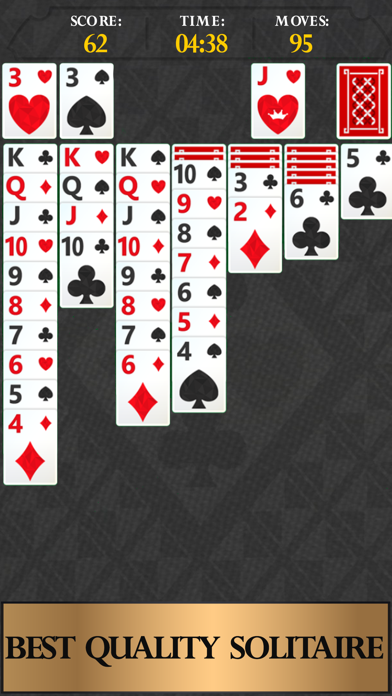 Solitary Classic card game Screenshot