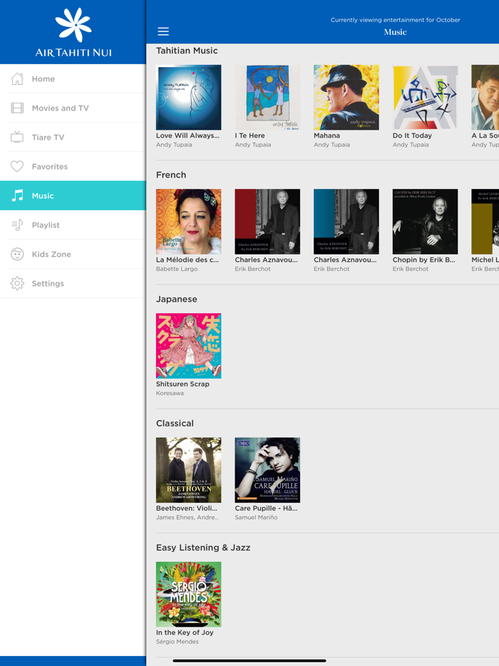 Air Tahiti Nui In The Air