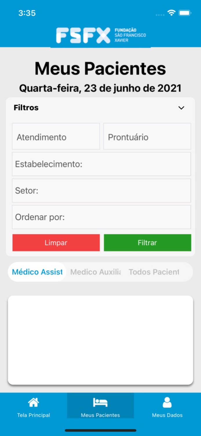 FSFX - App Médico