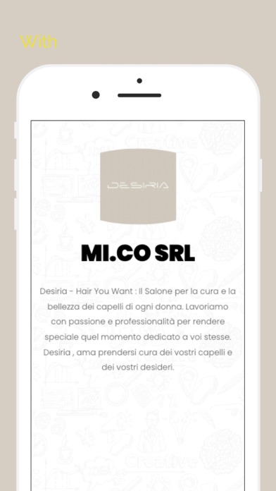 Desiria Parrucchieri Screenshot