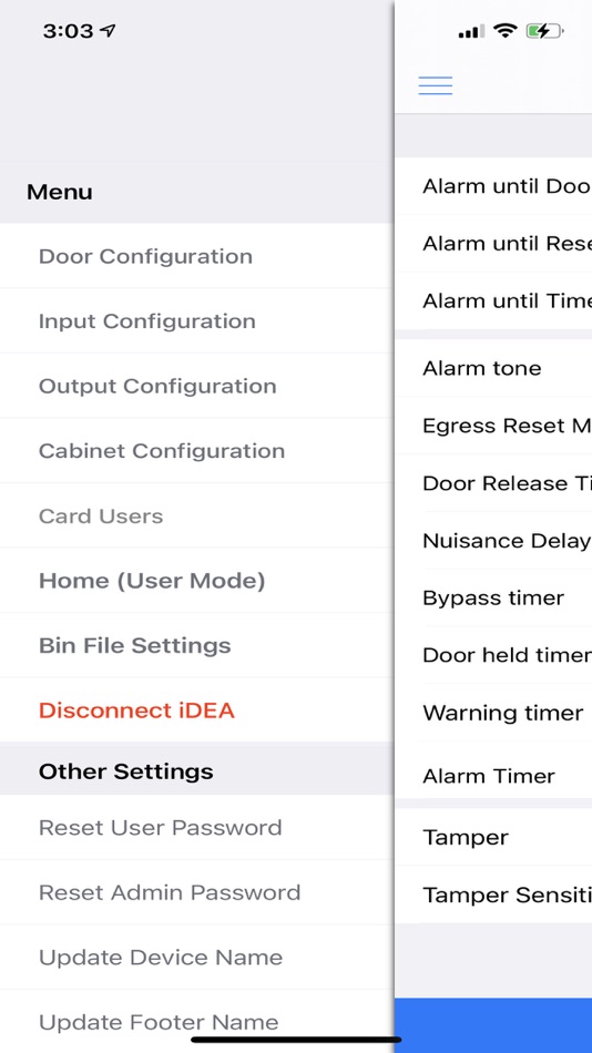 #4. iDEA - Delay Egress Alarm (iOS) Tekijänä: Acenes LLC