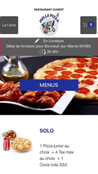 Bella Pizza Saint-Maur Screenshot