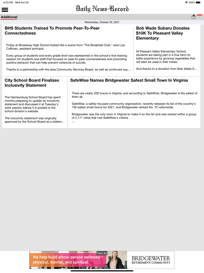 Daily News Record All Access