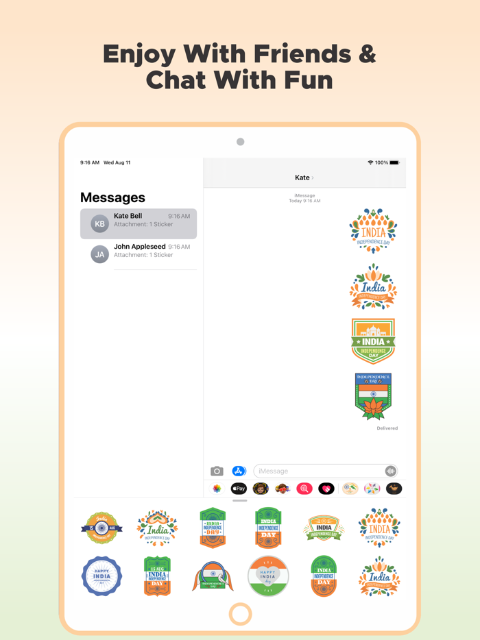 Independence Day Stickers