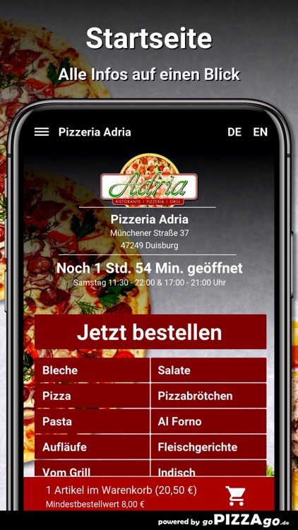 Pizzeria Adria Duisburg