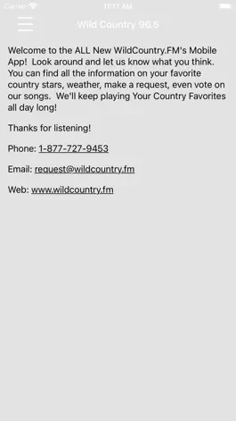 Game screenshot WildCountry.FM hack