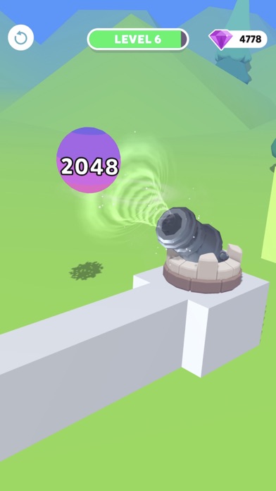 Ball Hop 2048 Screenshot