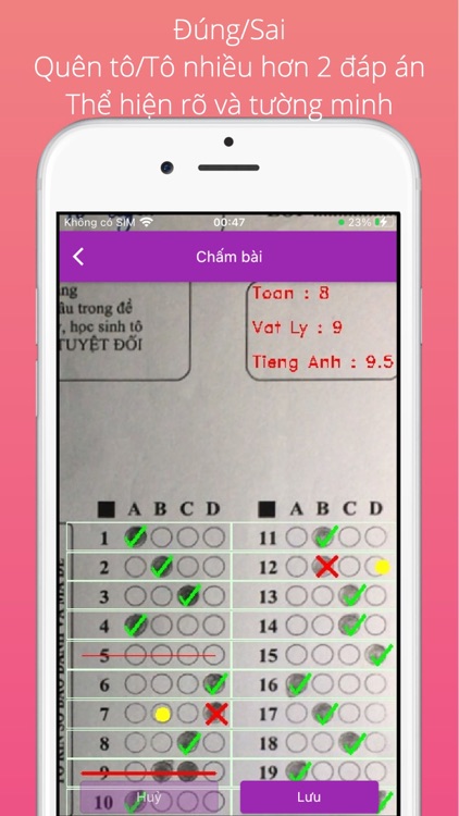 Cham Trac Nghiem screenshot-3