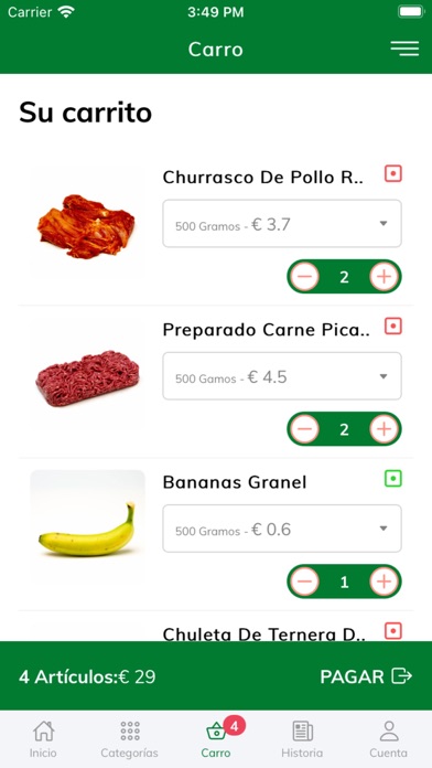 PINGFOOD Screenshot