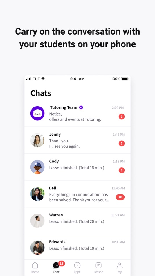 #2. Tutor Space by Tutoring (iOS) By: Tutoring Corp.