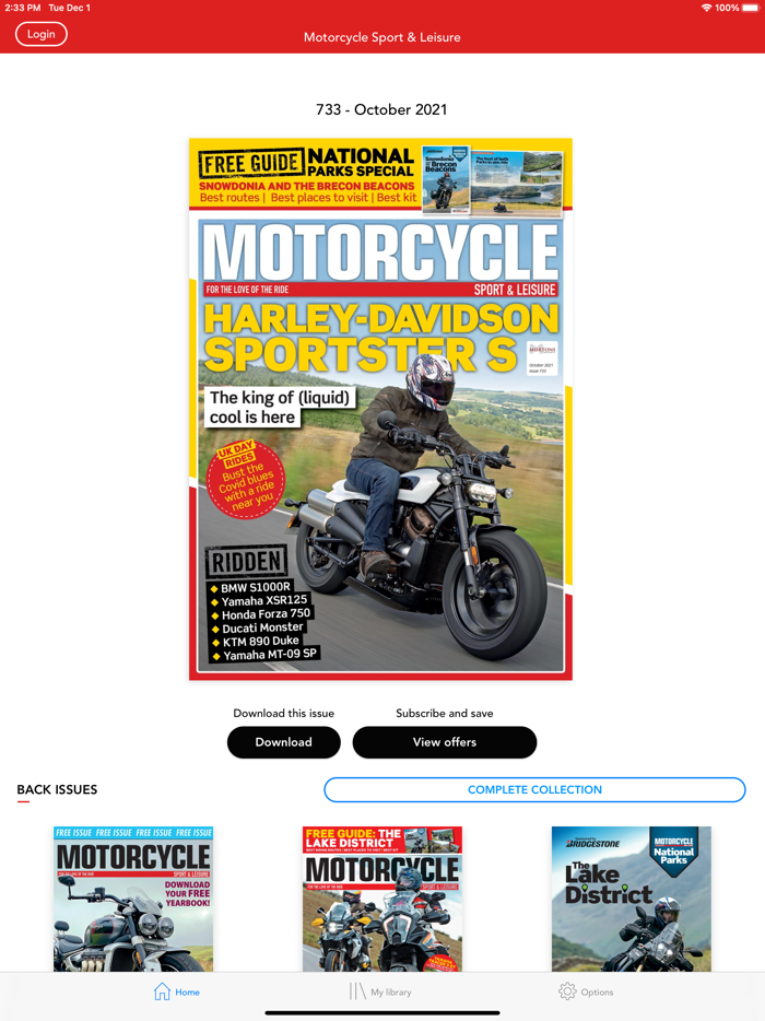 Motorcycle Sport and Leisure