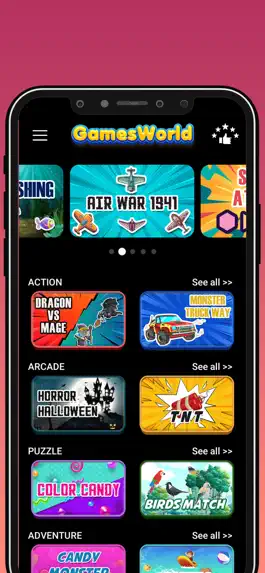 Game screenshot GamesWorld - King of All Games mod apk