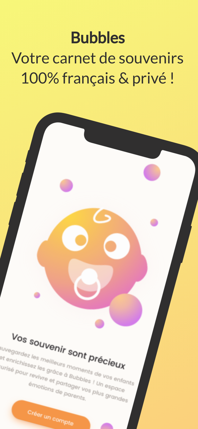 Bubbles  Souvenirs de bébé