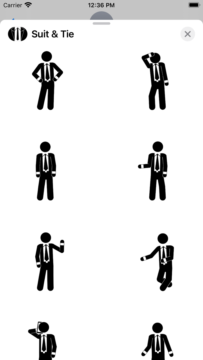 Suit and Tie Animated Emotes