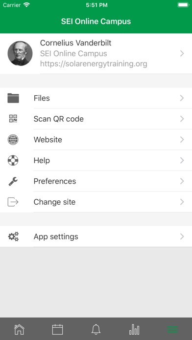 SEI Online Campus Screenshot