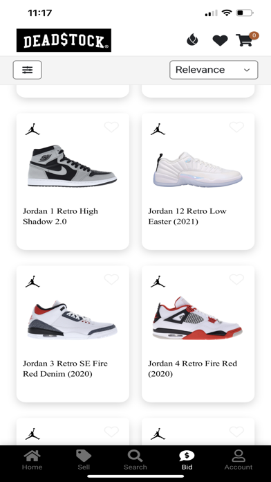 Deadstock - Sneakers & Apparel Screenshot