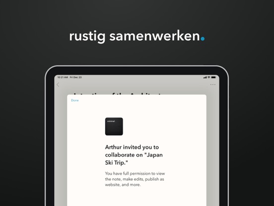 Minimal | Schrijven + Notities iPad app afbeelding 2