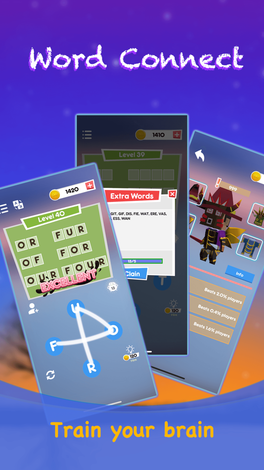 #1. Word Connect-Brain Puzzle Game (iOS) 由: 振开 徐