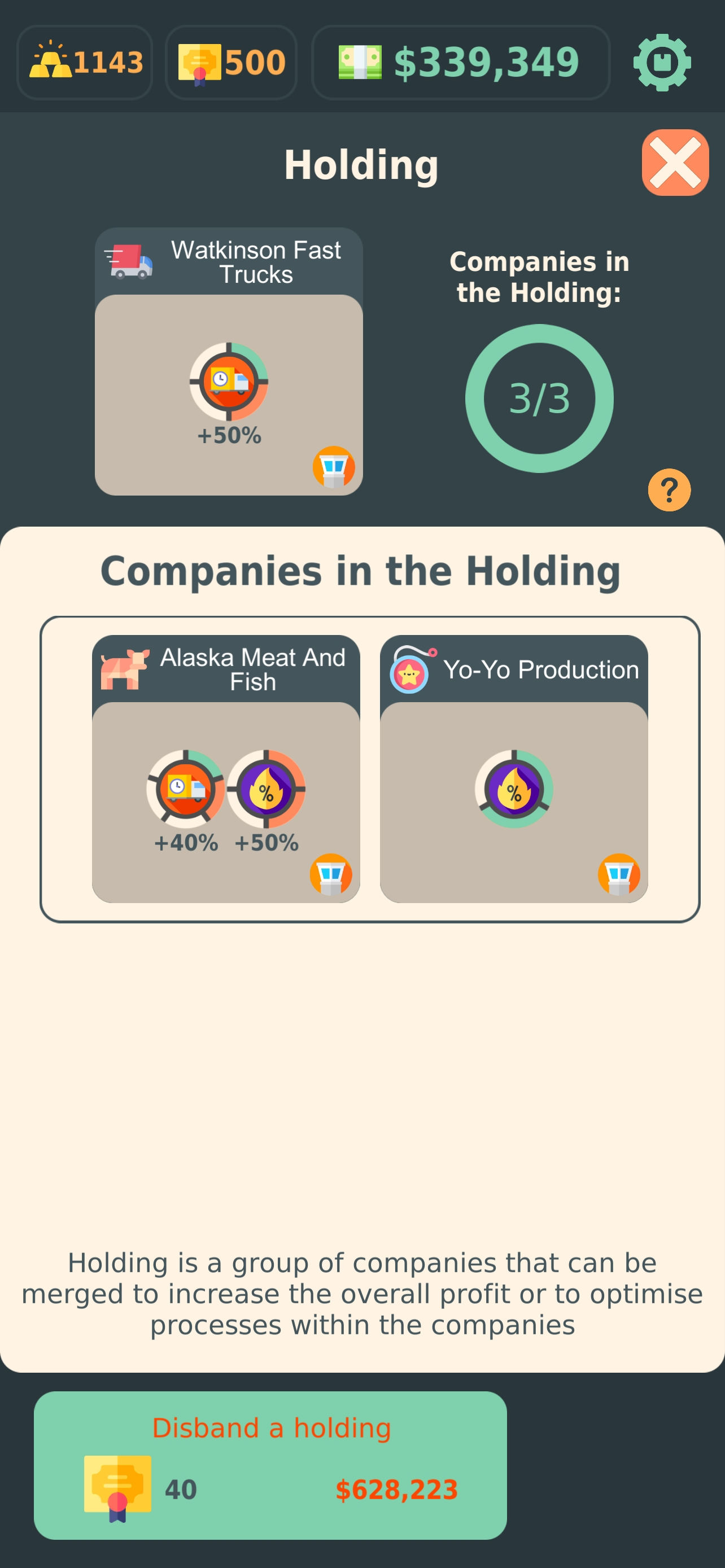 Stakeholder: Idle Stocks Game