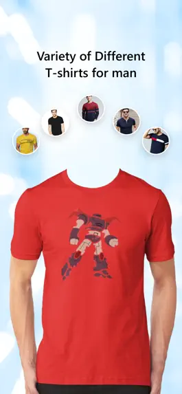 Game screenshot Man T-Shirt Photo Suit Montage apk
