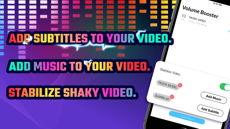 Volume Booster + Bass Booster screenshot-3