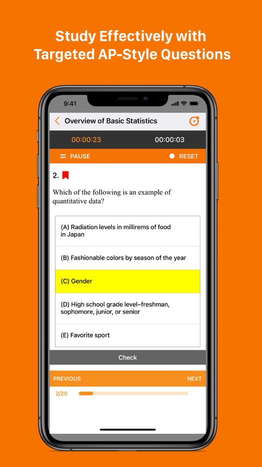 #4. AP Statistics - AP Test Prep (iOS) 由: Expanded Apps