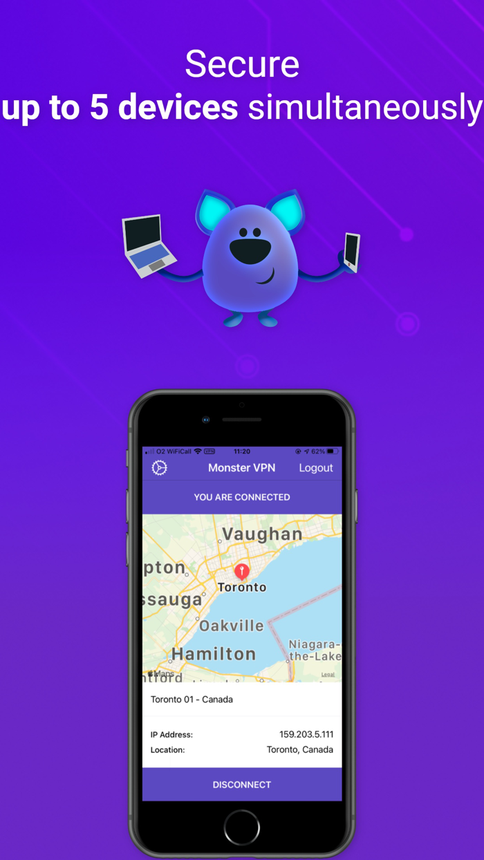 Monster VPN - No Logs UK Best