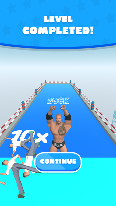 Wrestling Runner! Screenshot