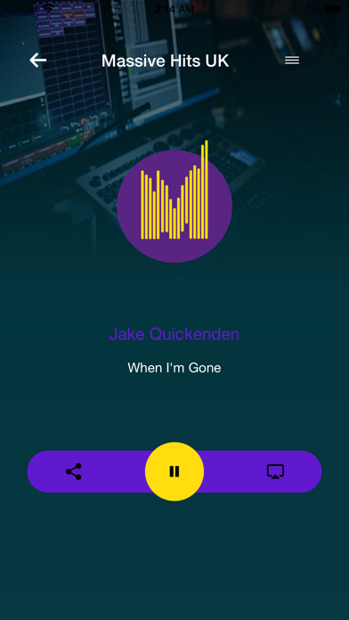 Massive Hits Radio Screenshot