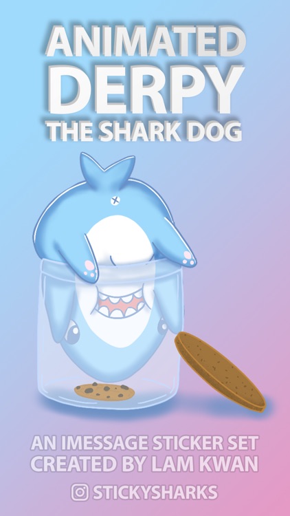 Animated Derpy the Shark Dog