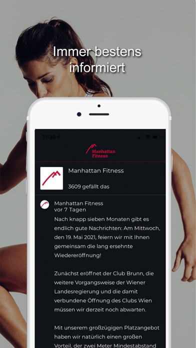 MANHATTAN Fitness Screenshot