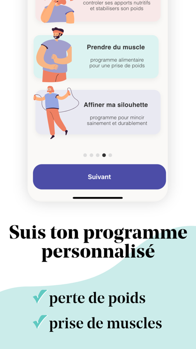 Screenshot #2 pour Compteur calories pour maigrir