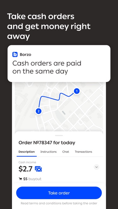 Borzo: Delivery Partner App Screenshot