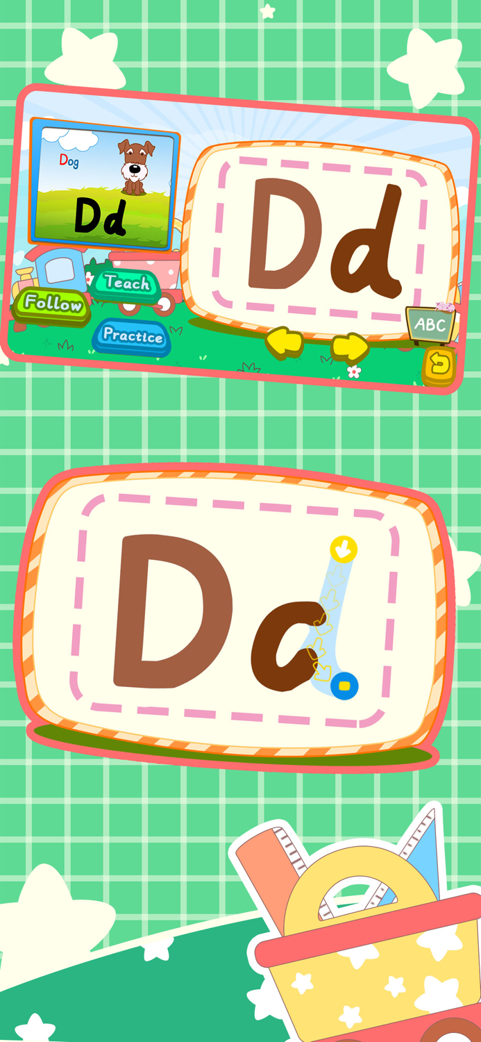 Alphabet English ABC Writing