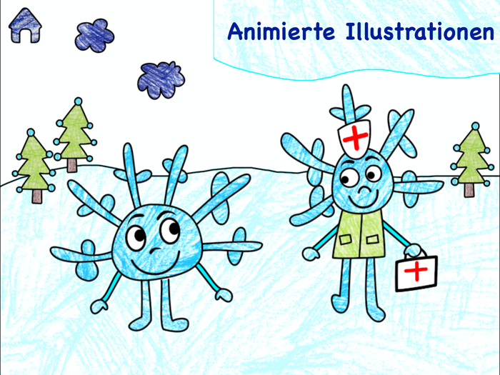 Schneeflocke - Kinderbuch 2