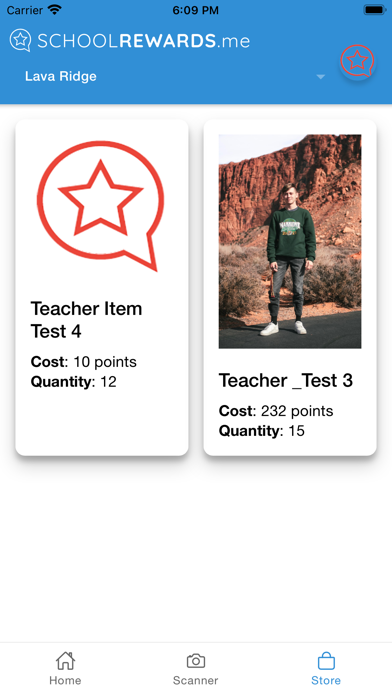 SchoolRewards.me Screenshot