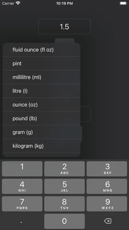 Baking Converter screenshot 2 of 6