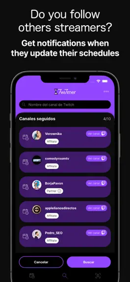Game screenshot Twitimer: Twitch guide hack