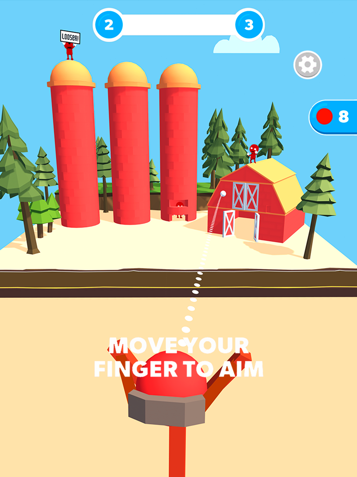 Slingshot Smash Shooting Game